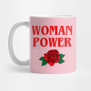 WOMAN POWER // Red Mug